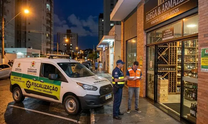 Operação de fiscalização vistoria 28 estabelecimentos em 17 bairros de Sorocaba