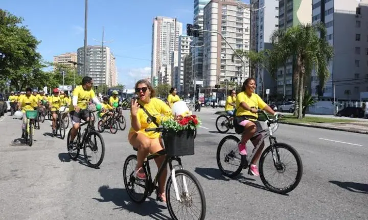 Passeio Ciclístico da Primavera Criativa em Santos abre inscrições para 300 participantes