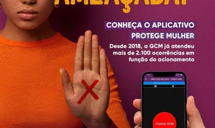 Prefeitura de Sorocaba lança campanha para incentivar adesão ao ‘Protege Mulher’