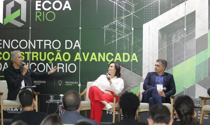 Primeiro dia de Feicon Rio abriu agenda de conteúdo com debates sobre formação, produtividade e futuro da construção