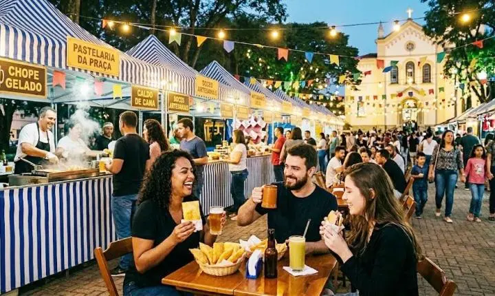 Sabores, bate-papo e Lazer: Feira da General proporciona Noite deliciosa na Praça São José