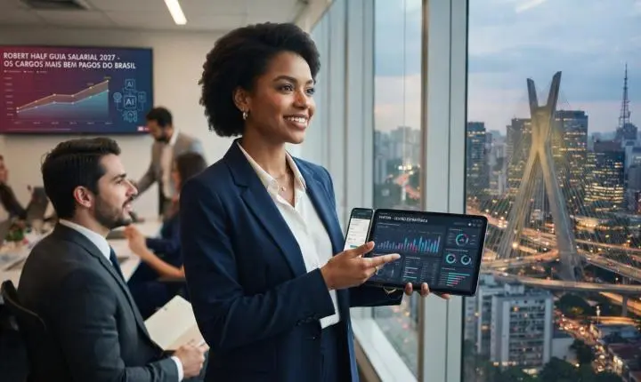 Salários de até R$ 93 mil e a revolução da IA: O raio-x do mercado de trabalho para 2027