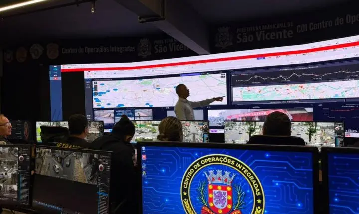 São Vicente capacita equipes de segurança para operação integrada de novas tecnologias