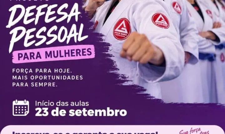 Secretaria da Mulher lança projeto gratuito de defesa pessoal para mulheres