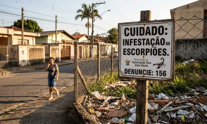 Zona Oeste em Alerta: O Avanço da Proliferação de Escorpiões em Sorocaba